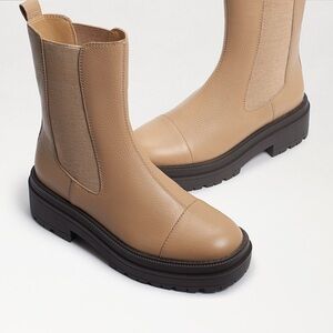 Sam Edelman Light Brown Heeled Boots